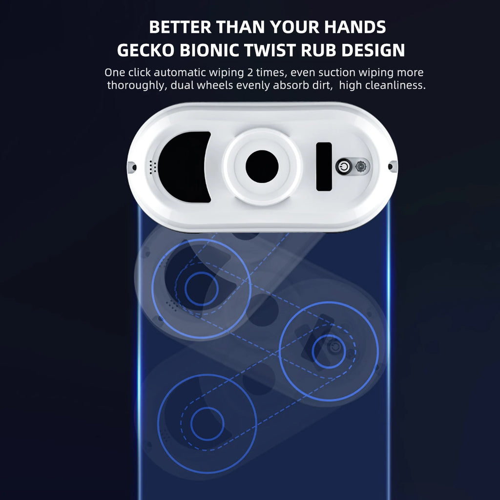 Slim Robot Window Cleaner – Automatic & Remote Control Glass Cleaning Robot