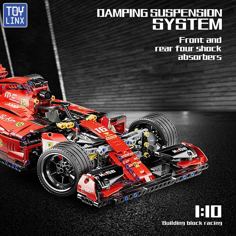 ToylinX RC Race Car Building Set – LEGO-Compatible
