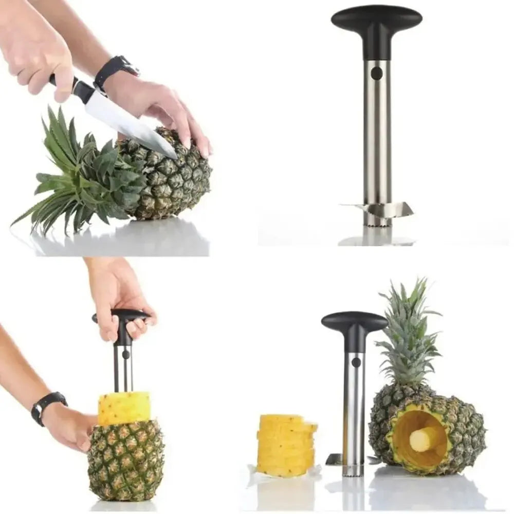 Stainless Steel Pineapple Corer & Slicer