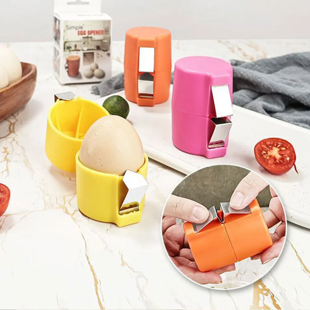 Portable Egg Shell Opener & Cracker