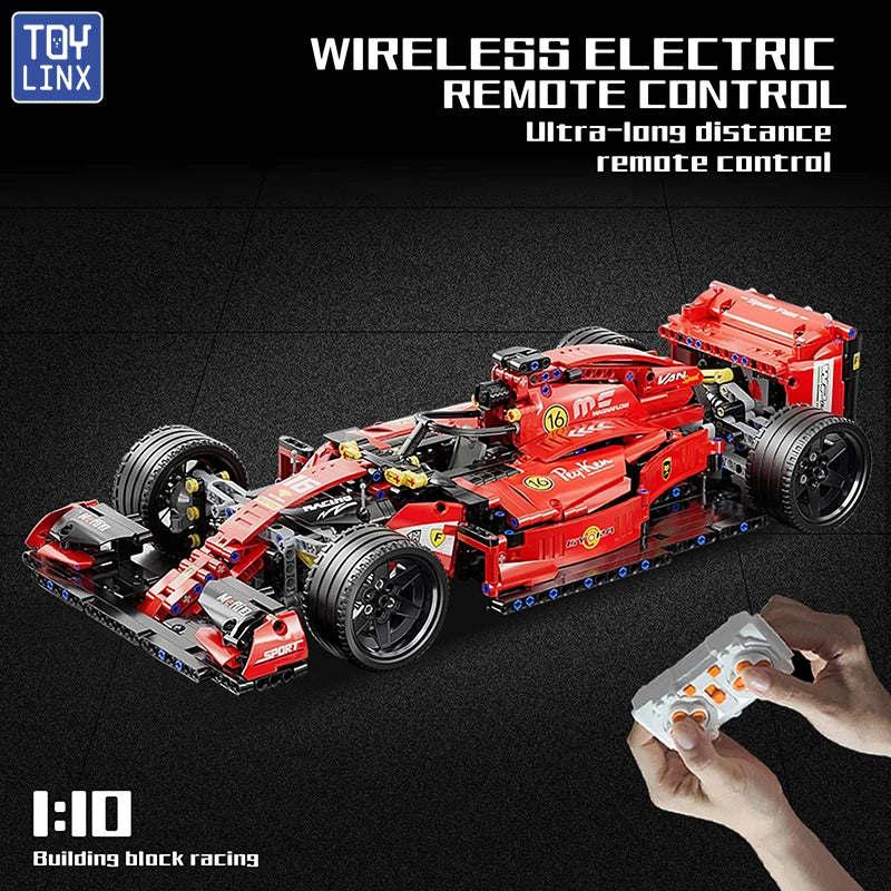 ToylinX RC Race Car Building Set – LEGO-Compatible