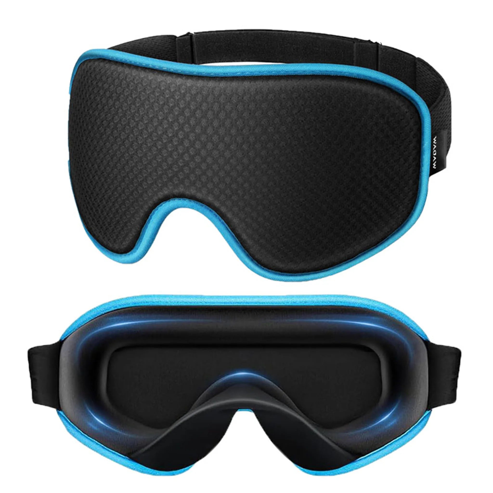 3D Weighted Eye Sleep Mask – Blackout Blindfold for Women & Men