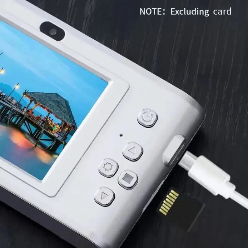 4K Mini Retro Digital Camera – 50MP, HD Zoom, 2.4" Screen