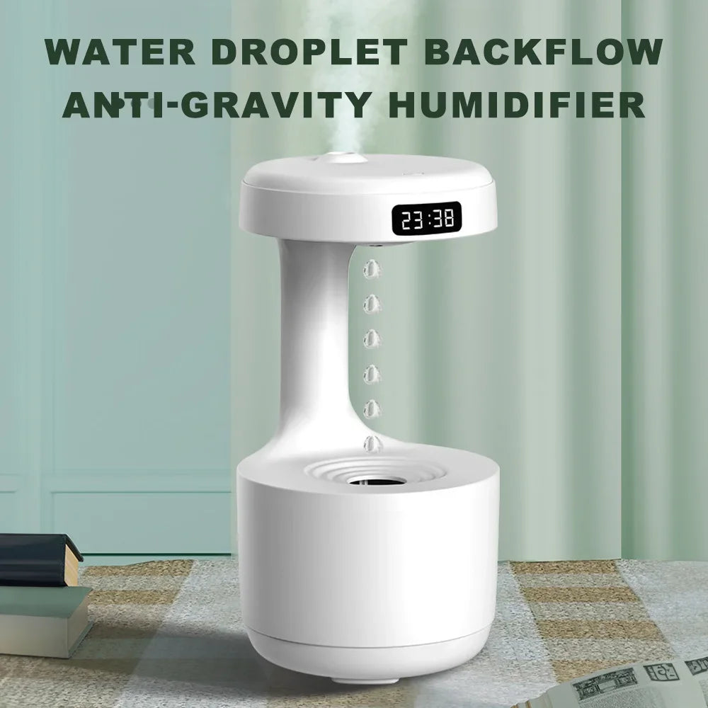 Anti-Gravity Humidifier with Smart Display