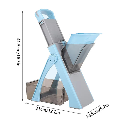 4-Mode Adjustable Vegetable Slicer & Dicer