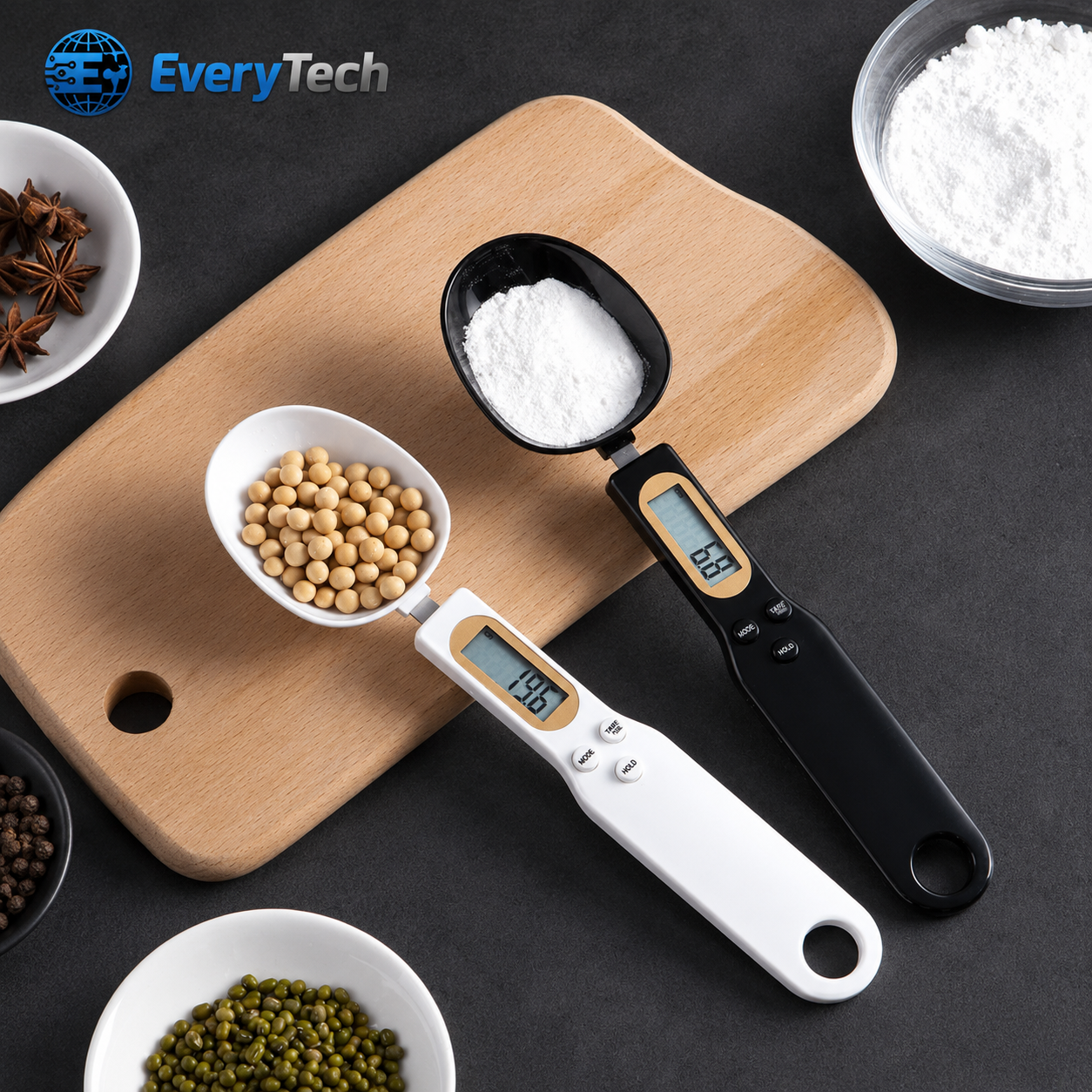 Mini Digital Spoon Scale – Precision 0.1–500g Kitchen Measuring Scale